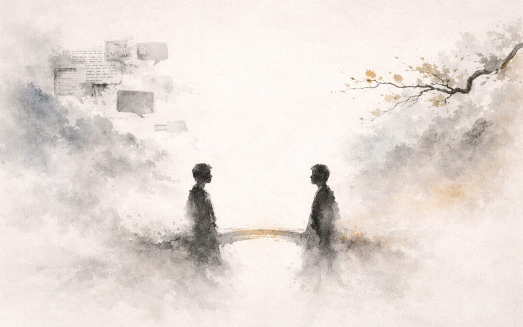 Ein Selbstgespräch über Spaltung und Wirklichkeit